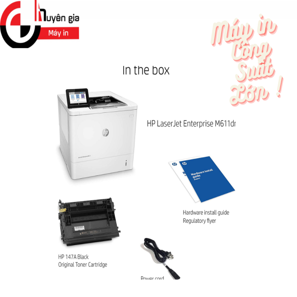 Máy in Laser HP LaserJet Enterprise M611DN